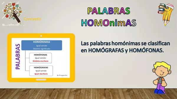 PALABRAS HOMONIMAS