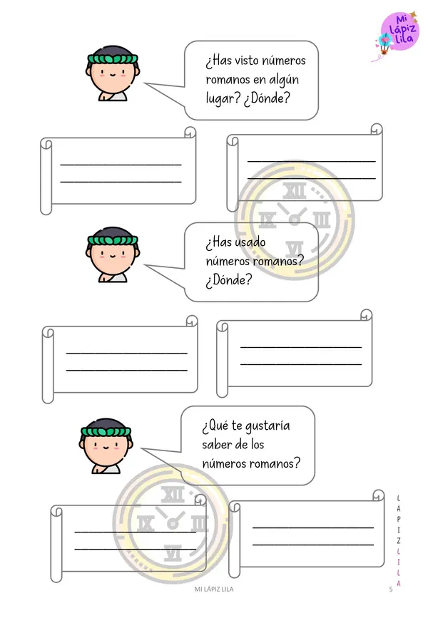 UNIDAD DIDÁCTICA LOS ANTIGUOS ROMANOS Y SUS NÚMEROS