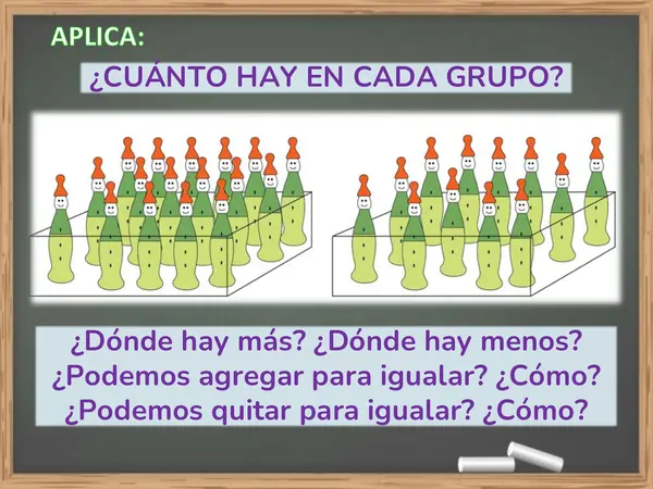 Comparar cantidades 1° básico