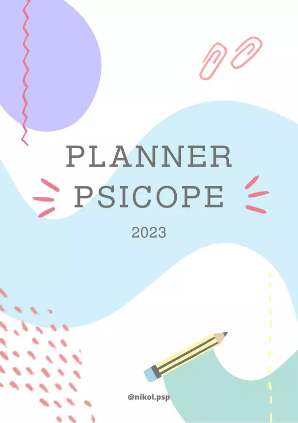 Planner Psicope 2023