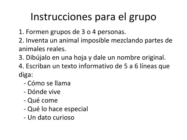 El animal imposible