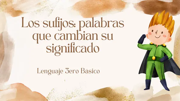El sufijo.