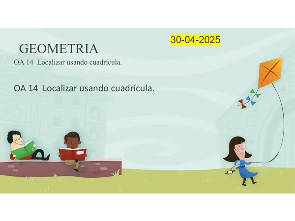 geometria tercero basico - localizacion en una cuadricula