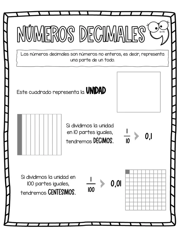 Números decimales 