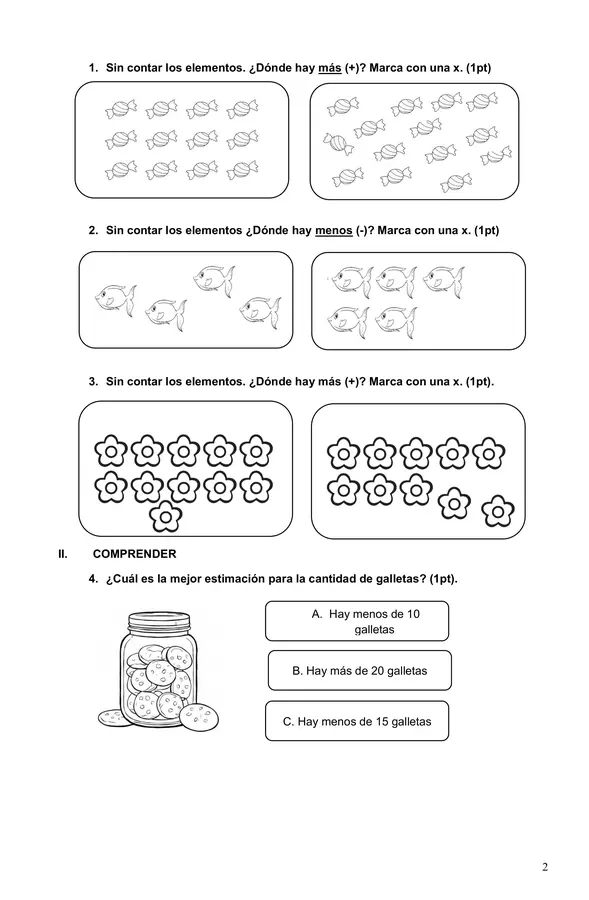 Evaluación de estimación
