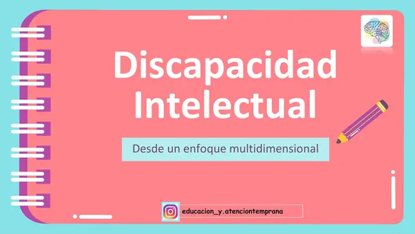Discapacidad Intelectual enfoque Multidimensional