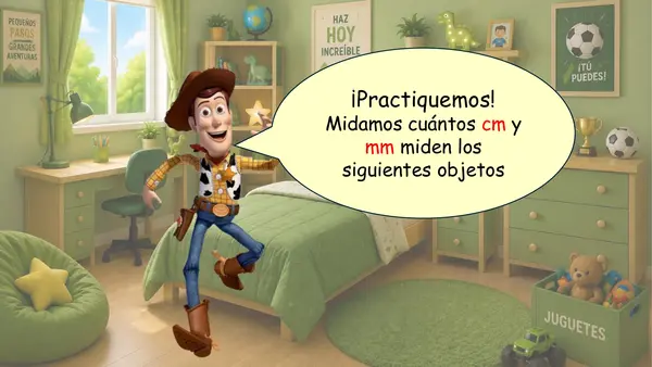 PPT Medir longitudes con la regla