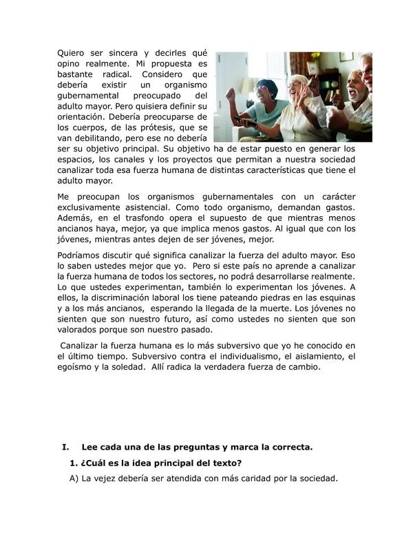 Ficha de lectura estilo simce 2° medio