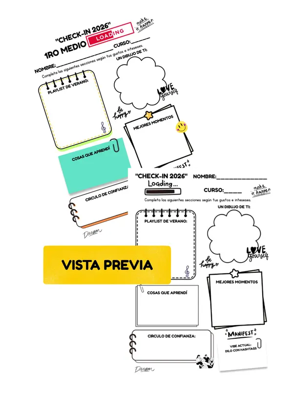 Fichas "Check-In 2026": E. Media. Conectando con la identidad de nuestros estudiantes