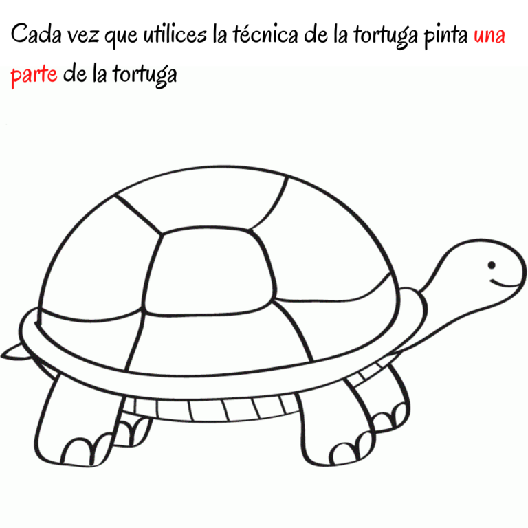 Cada vez que utilices la técnica de la tortuga pinta una parte de la tortuga.png