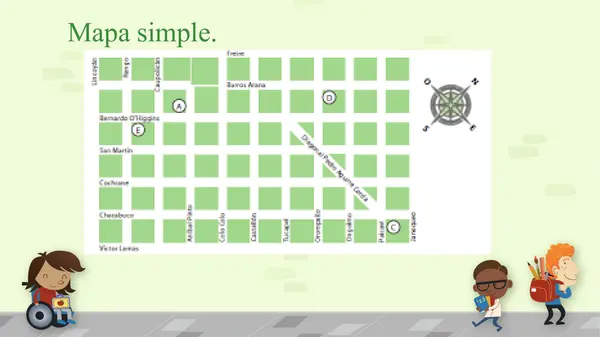 geometria tercero basico - localizacion en una cuadricula