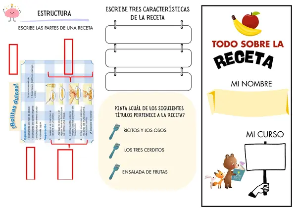 TRIPTICO "Todo sobre la RECETA"