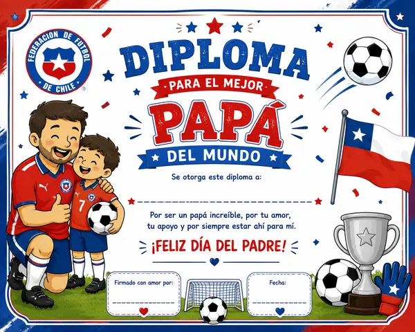 Diploma día del padre