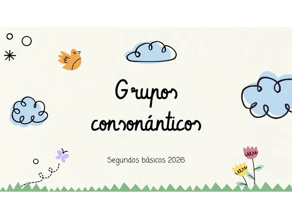 Grupos consonánticos