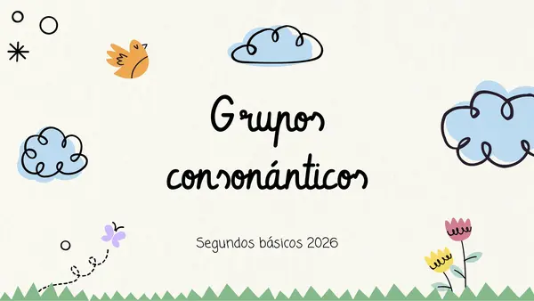 Grupos consonánticos