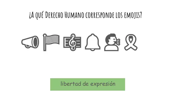 Derechos Humanos en Emojis