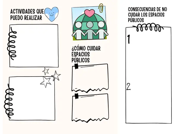 Folleto informativo Espacios públicos