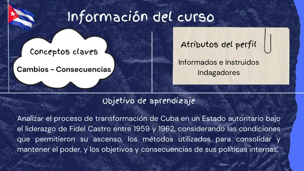 Los estados Autoritarios en el siglo XX (el caso de Cuba, primera parte)
