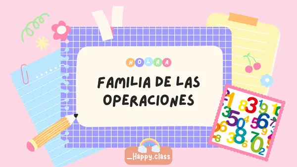 Familia de las operaciónes