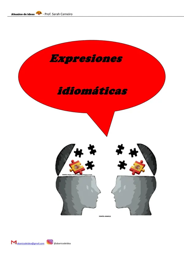 Expresiones idiomáticas