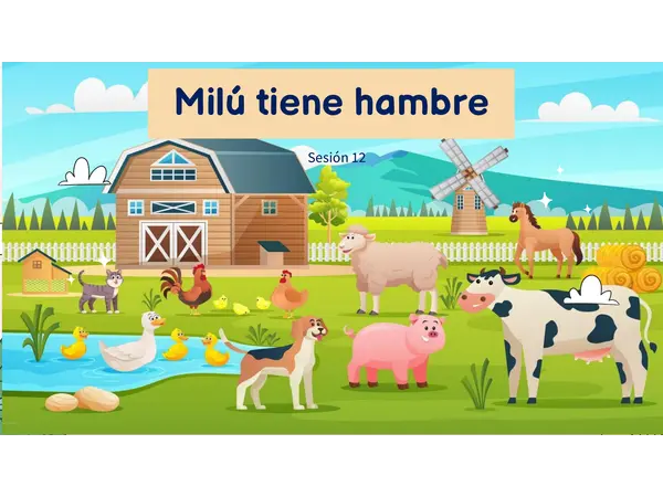 Cuento "Milú tiene hambre"