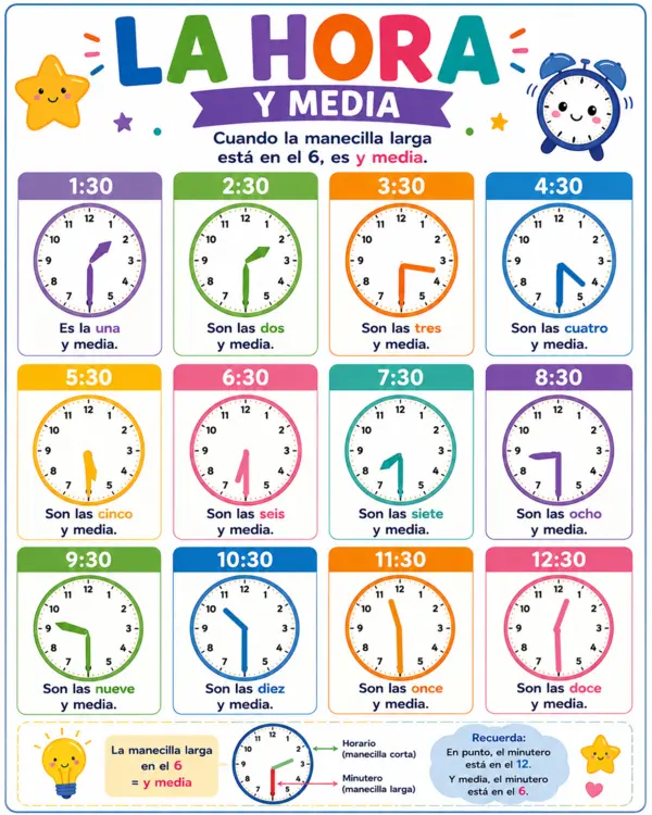 Cartel, póster o afiche La hora y media