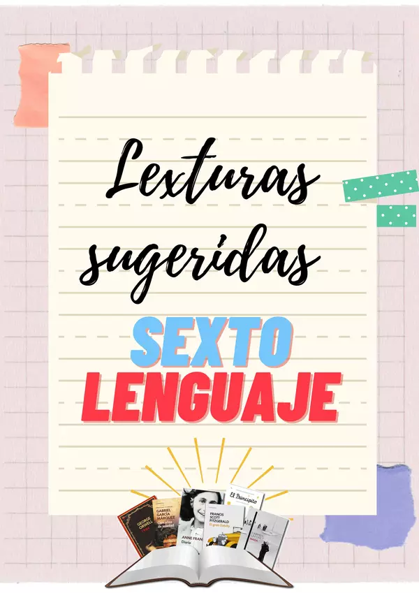 Lecturas sugeridas para sexto básico