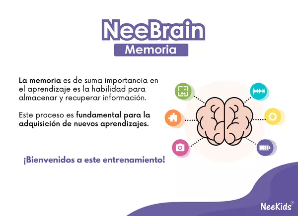 NeeBrain Memoria - Entrenamiento para niños