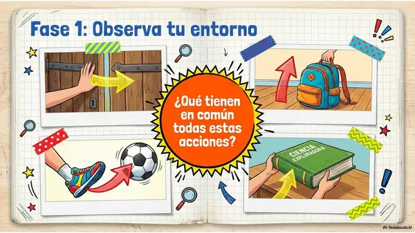 Clase 1 Unidad de Fuerza: Diapositivas Ciencias Naturales | 4° Básico