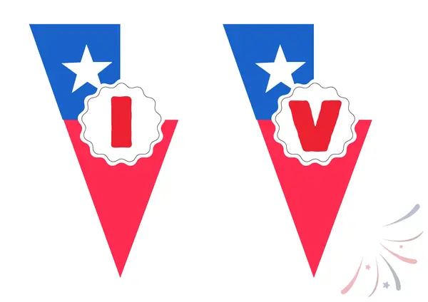 Banderín Fiestas Patrias - Capibara