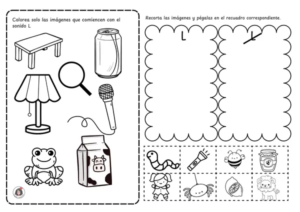 Cuadernillo Consonante L – Lectura Inicial (4 clases) 