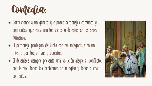 PPT UNIDAD 4. PODER Y AMBICIÓN: GÉNEROS DRAMÁTICOS MAYORES. 