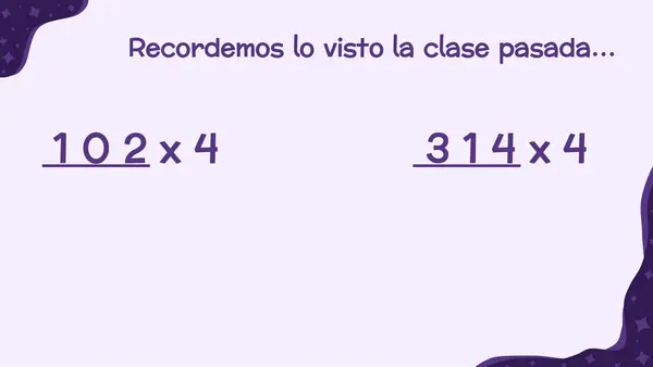 PPT Multiplicar con reagrupación