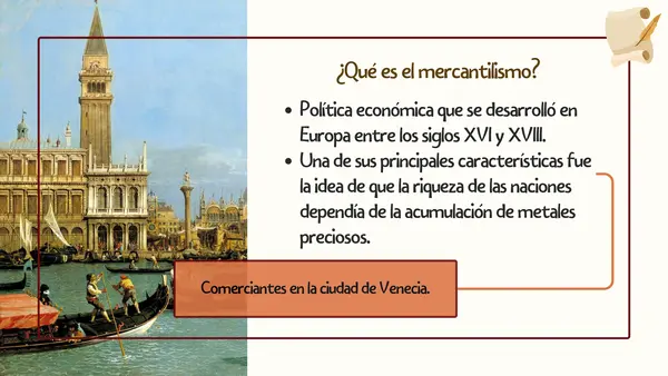El mercantilismo