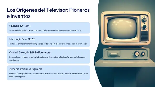 El televisor