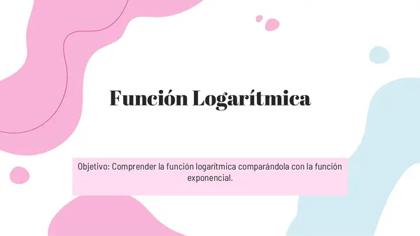 Función Logarítmica