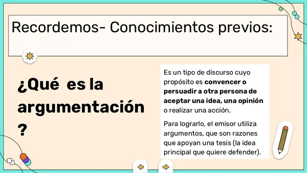 Tipos de argumentación y recursos retóricos