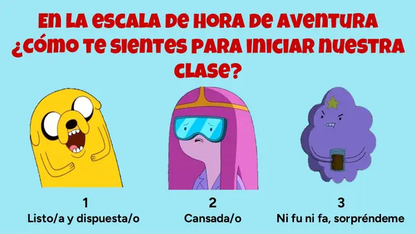 Plantilla PPT Hora de aventura- Editable