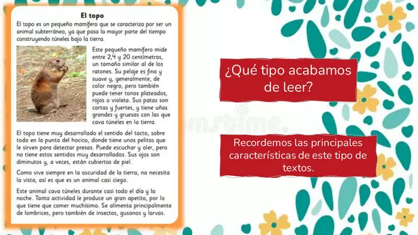 ppt con 3 actividades de comprensión de textos