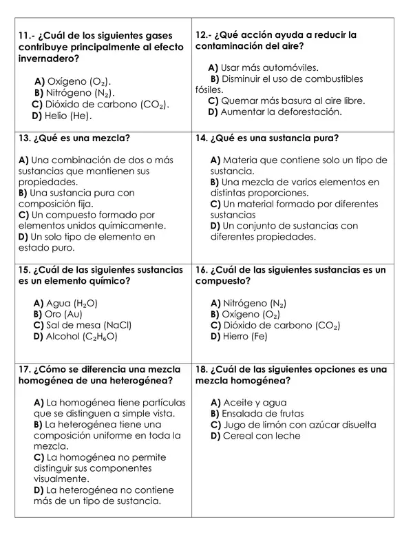 Evaluación Ciencias Naturales 7° Básico oa 13 -14