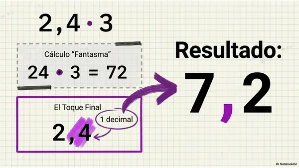 PPT Matemática 7° Básico OA2 Multiplicación de Números Decimales | 