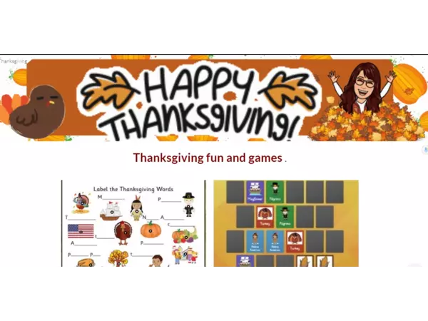 Thanksgiving games