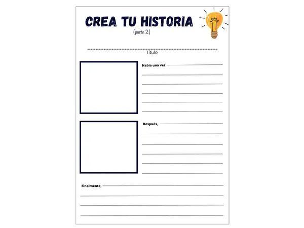 Escritura creativa - Inventa una historia parte 2