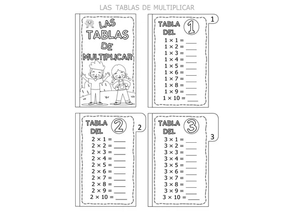 FLIPBOOK TABLAS DE MULTIPLICAR 