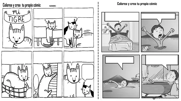 "Escritura de Historietas o cómics"