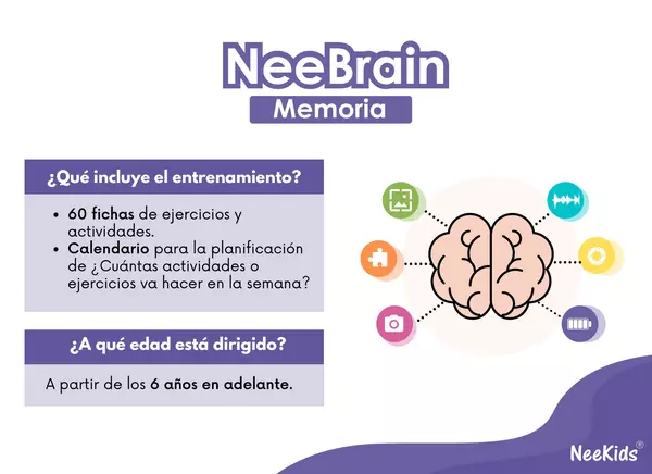 NeeBrain Memoria - Entrenamiento para niños