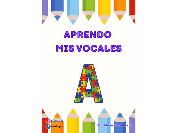 Aprendo mis vocales 