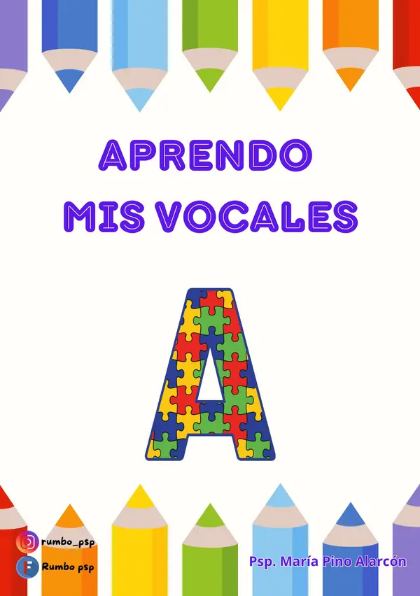 Aprendo mis vocales 