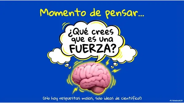 Clase 1 Unidad de Fuerza: Diapositivas Ciencias Naturales | 4° Básico