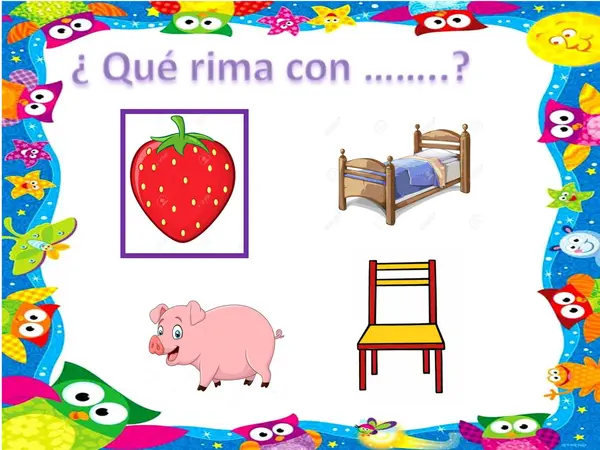¿QUE RIMA CON? PRE KÍNDER